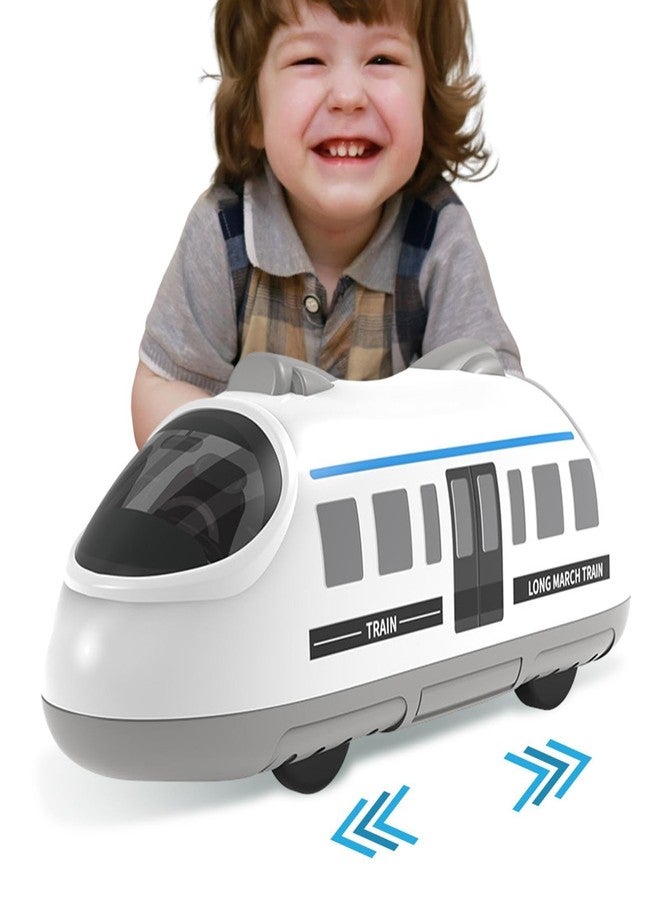 JBM ENTERPRISE Pull Back Train Toy with High-Speed Forward and Reverse Action | Durable Multi-Design Train for Kids | Fun Friction-Powered Toy for Fast Racing, Motor Skill Development, and Active Play - Image 3
